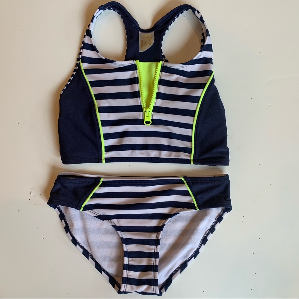 Girls size 7/8 two piece swimsuit